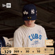 New Era x ALPHA INDUSTRIES x MLB联名平檐帽复古NY棒球帽男潮流