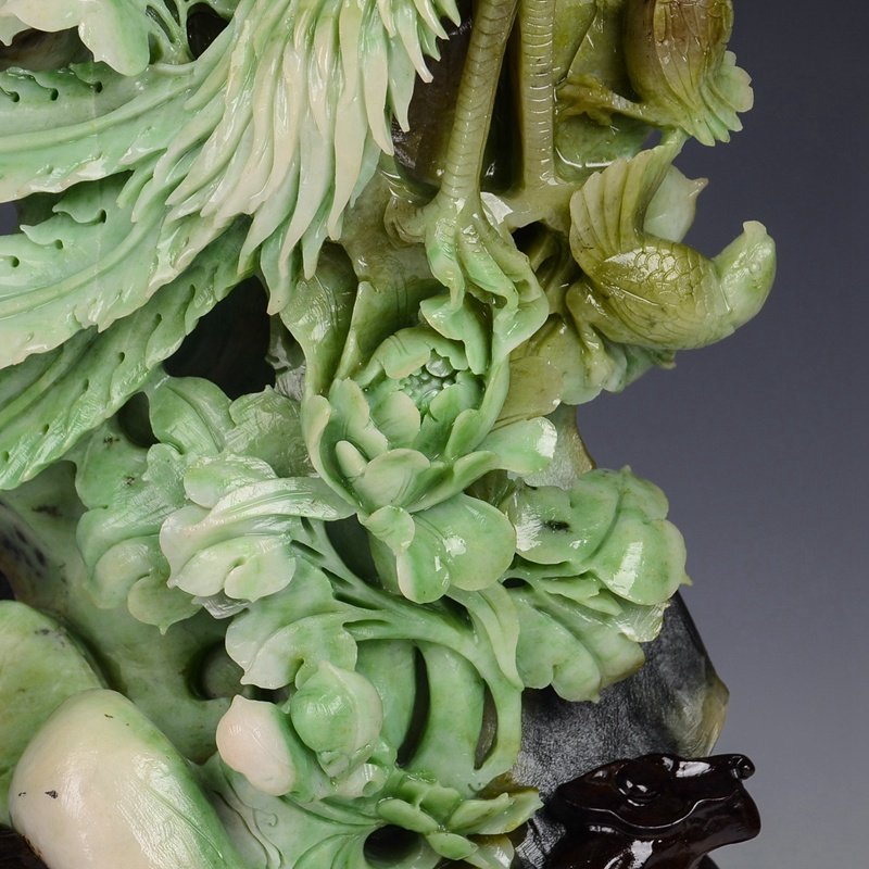 【源头好货-镇平】《百鸟朝凤》独山玉摆件 4.9kg