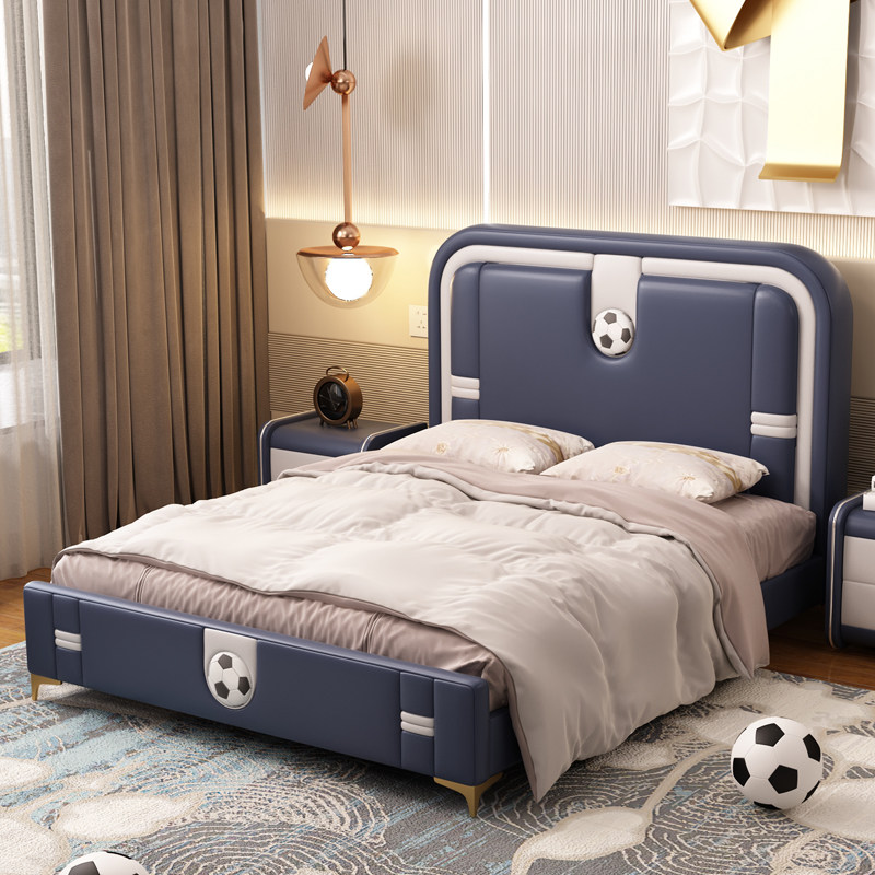 5米单人青少年床简约现代女孩公主储物网红
