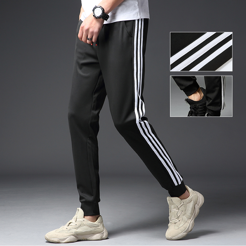 Pants men 2020 spring and autumn new pattern motion leisure time Versatile Korean Edition Trend ins Trend Men's trousers Easy Ninth pantsin the Men's clothing, Casual pants category - from Buy2taobao.com to provide professional Taobao agent buy service