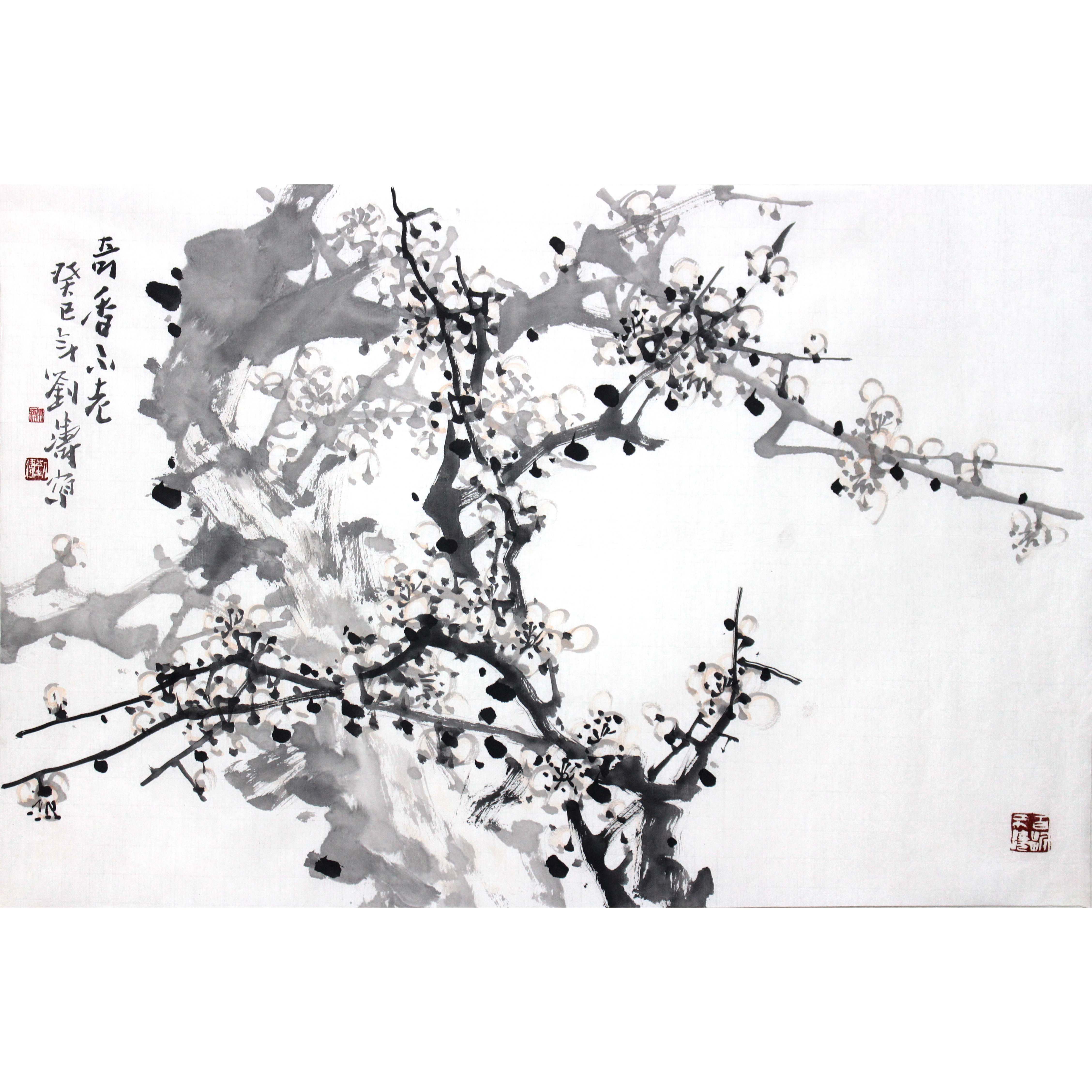 刘涛《奇香不老》实力派画家