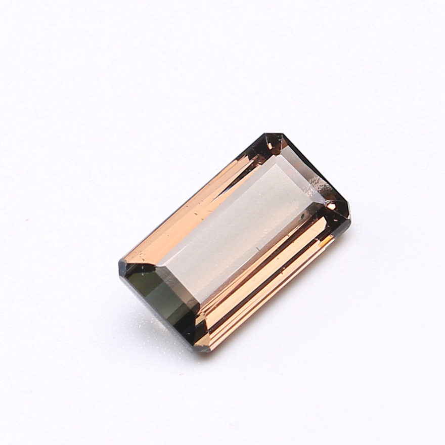 4.18ct 贵宾褐色碧玺戒面 切工极佳 收藏款