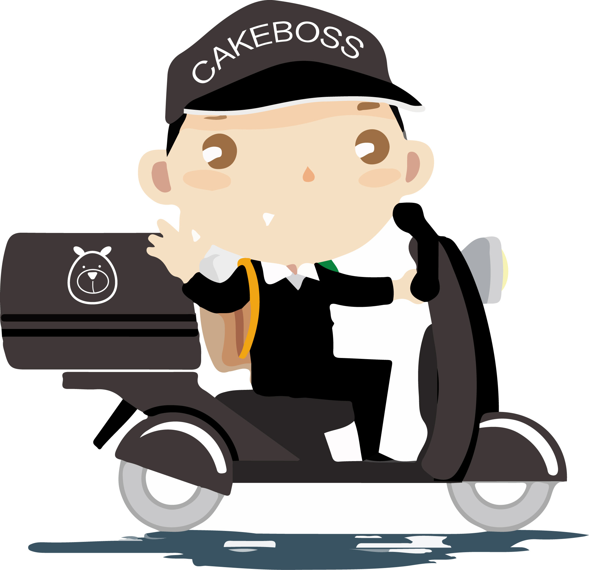 cakeboss生日蛋糕翻糖芝士抹茶巧克力北京上海西安同城配送加急费