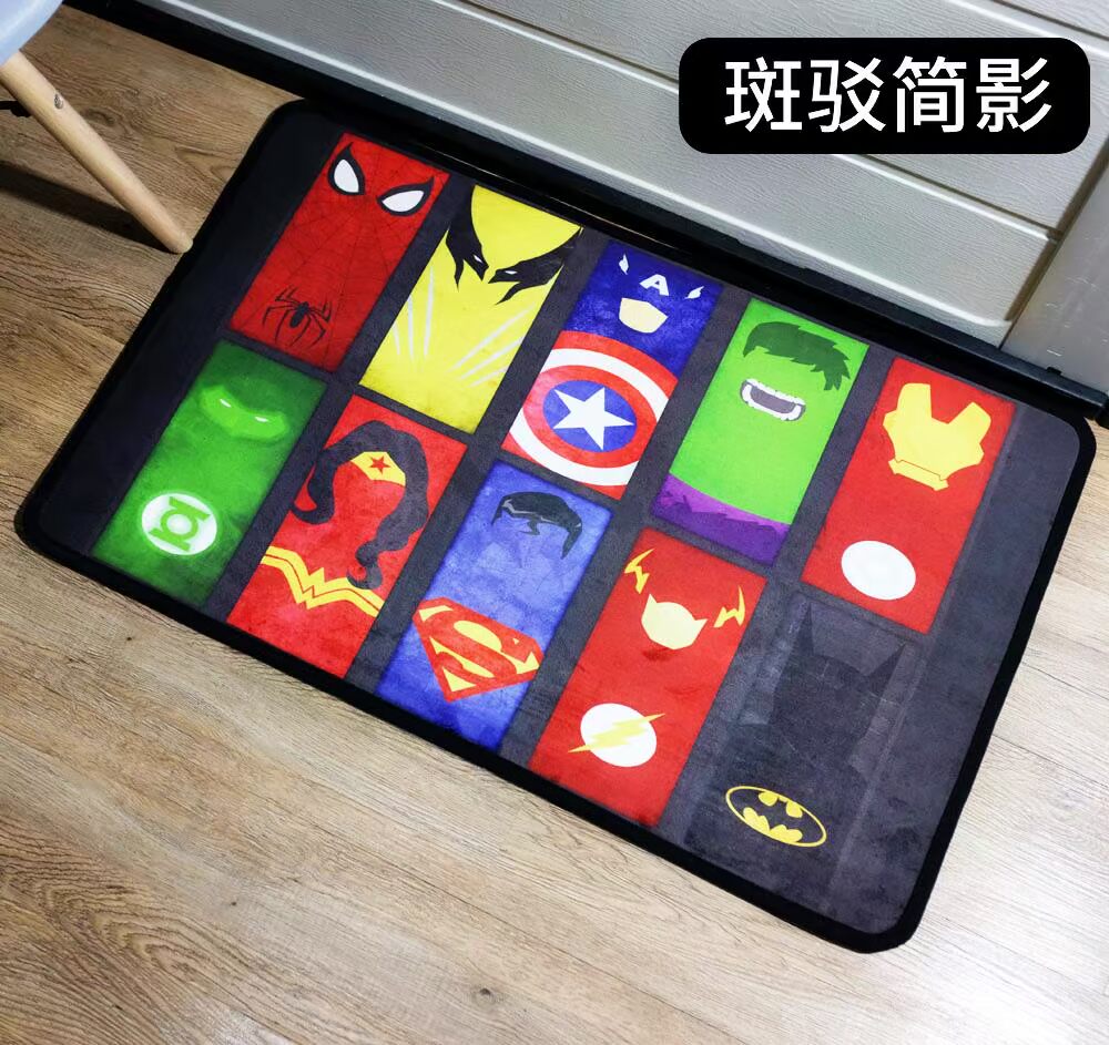 Batman Spider-Man bedroom household non-slip water uptake computer Swivel chair Hanging basket circular carpet Matin the Home Fabric , Mat category - from Buy2taobao.com to provide professional Taobao agent buy service
