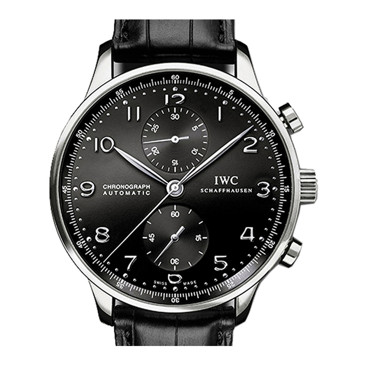 [9.9新]万国/iwc 男士 精钢自动机械表 iw371447