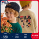 FILA x MARDI 斐乐童装秋冬新款小童男童休闲舒适卫衣长袖潮