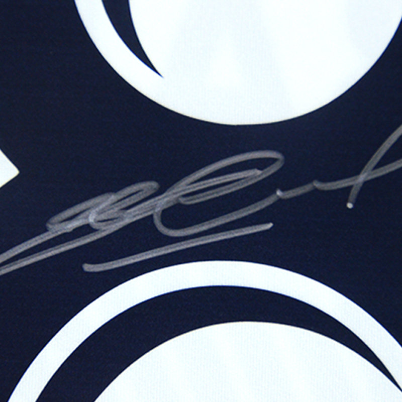 杰拉德亲笔签名美国洛杉矶银河14/15主场球衣(背签)