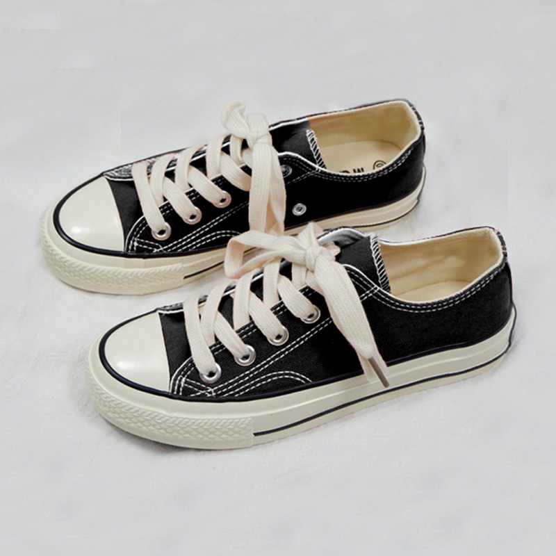 名仕匡威女鞋高帮帆布鞋女韩版学生1970s仿低帮布鞋黑色鞋子板鞋|msdalam kategori Kasut wanita, kasut kanvas - dari Buy2taobao.com untuk memberikan perkhidmatan ejen Taobao profesional membeli
