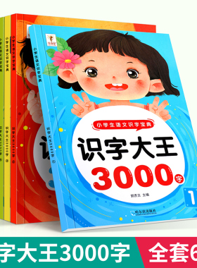 识字大王3000字全套6册