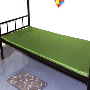 军用床垫加厚硬质海棉垫子透气上下铺0.9m军绿色学生宿舍单人垫褥