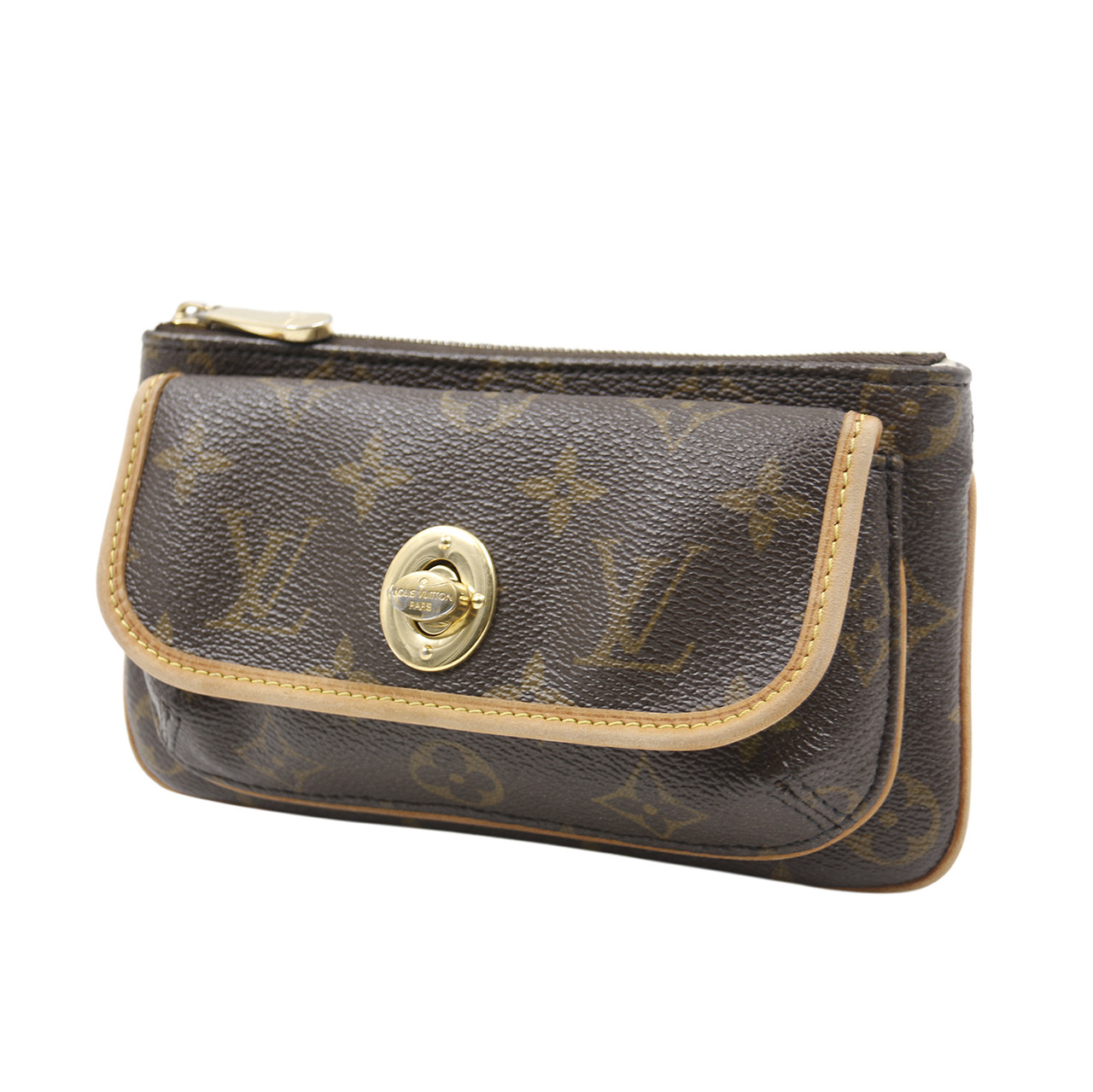 [8.5新]路易威登lv女士手拿包monogram帆布经典老花手包