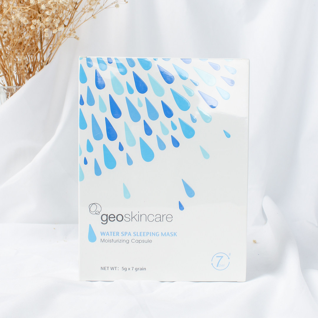 睡眠面膜代购_纽西之谜geoskincare温泉咋弹补水睡眠面膜保湿补水美白