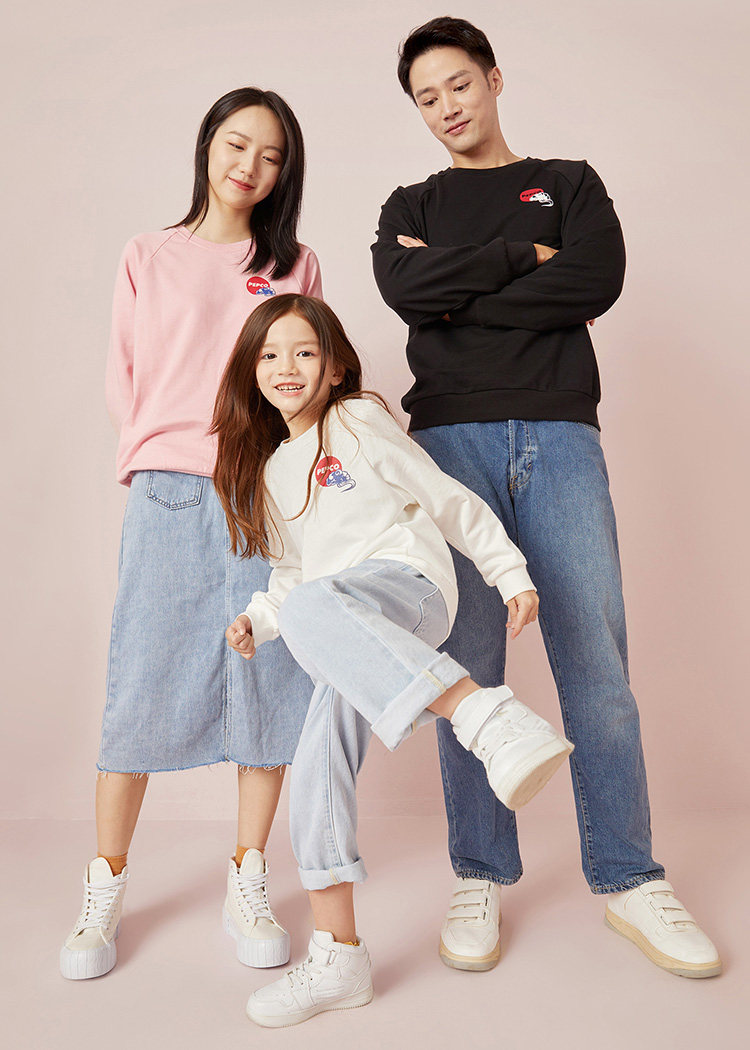 亲子装春装运动休闲姐弟外套父子母女四口卫衣三口亲子装