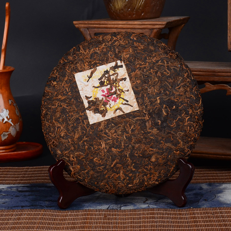 ( 28饼 / 起拍) 1998年 天下人宫廷 昆明干仓 陈年普洱 9996g