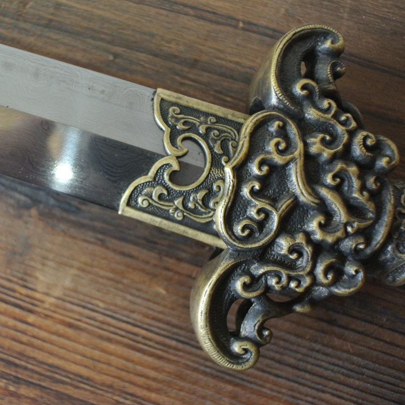 【直供】莲花剑 谢明友 浙江省高级工艺美术师(未开刃)