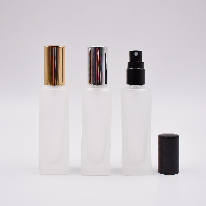 化妆水喷雾瓶细雾玻璃磨砂_20ml磨砂玻璃喷雾瓶香水空瓶子美妆按压