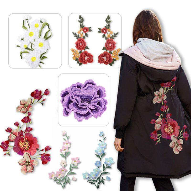 时尚绣花修补贴t恤旗袍衣服贴花辅料逢优惠券