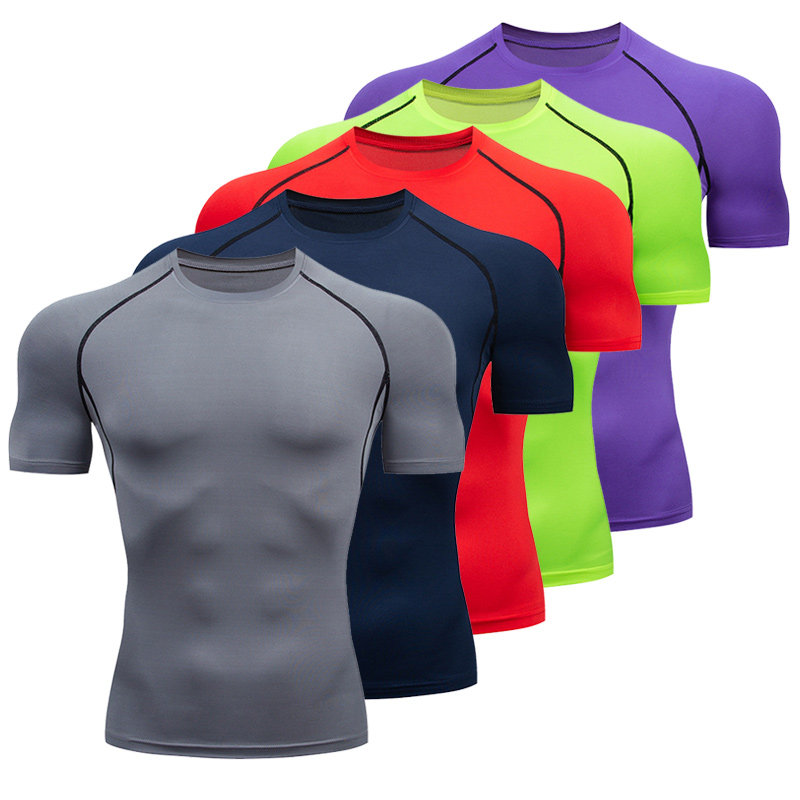 天猫运动套装男夏季跑步装备速干衣t恤