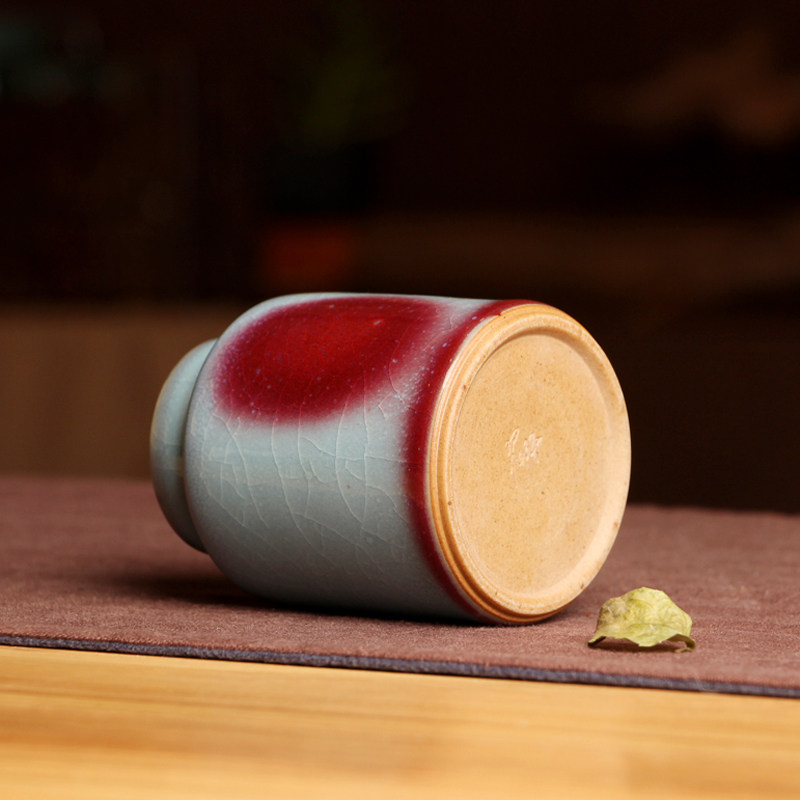 翟群美人醉随身茶叶罐 省级工艺美术大师