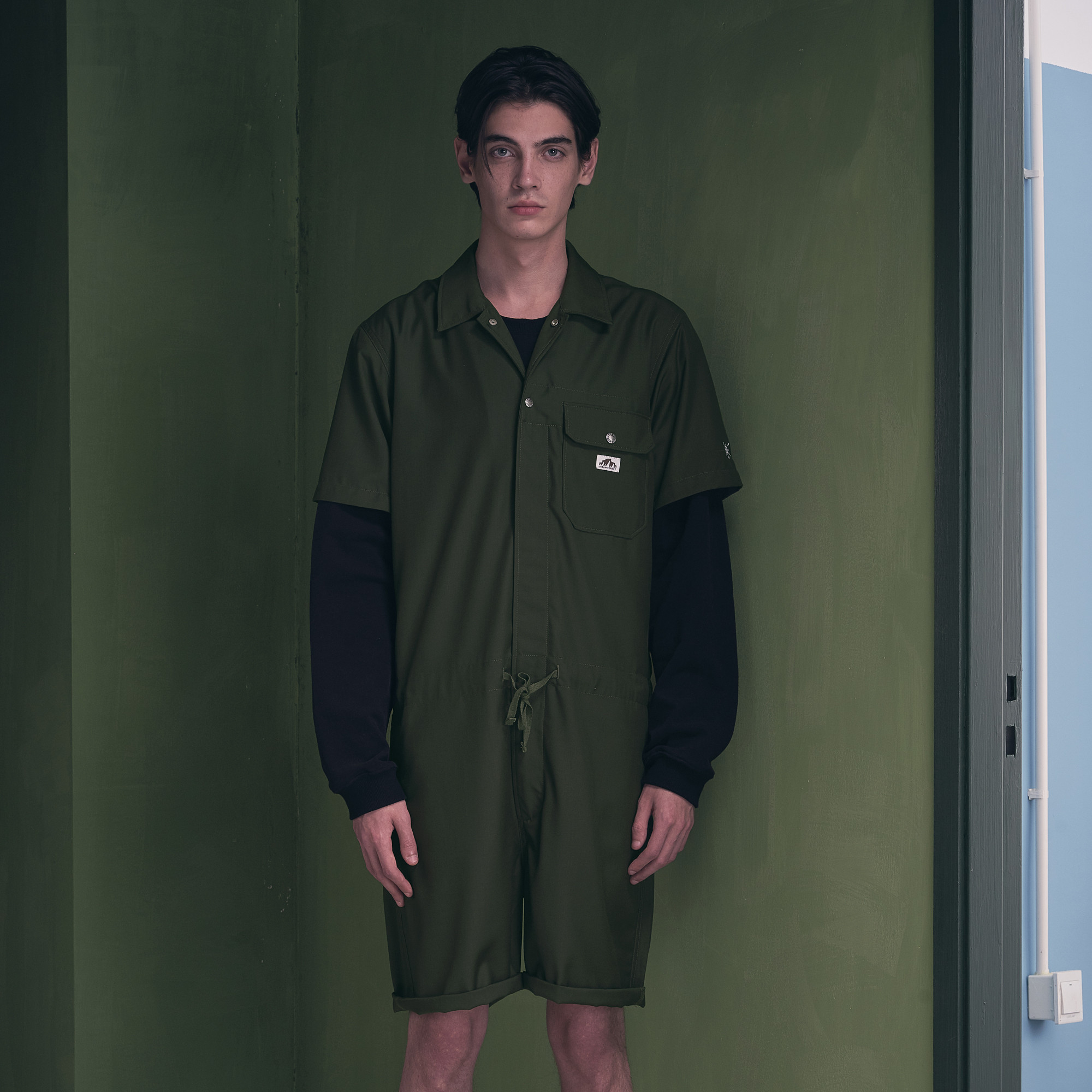 四色短袖连体衣水洗口袋连身工装裤男女URBAN FOREST(UBFR)|msdalam kategori Pakaian Lelaki, jaket - dari Buy2taobao.com untuk memberikan perkhidmatan ejen Taobao profesional membeli
