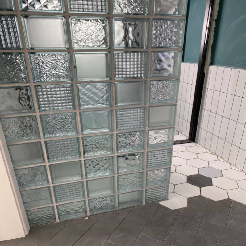 空心砖透明背景墙室外云雾客玻璃墙