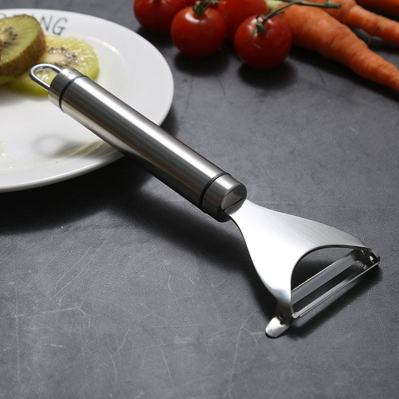 304不锈钢削皮神器刮皮刀水果蔬菜刨刀多功能厨房家用土豆削皮刀