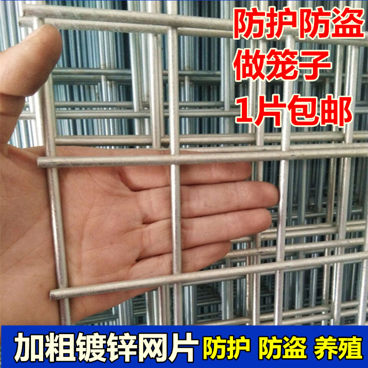 镀锌铁丝网片网鸽子笼狗笼养殖网片防护网防盗网围栏加粗网片包邮