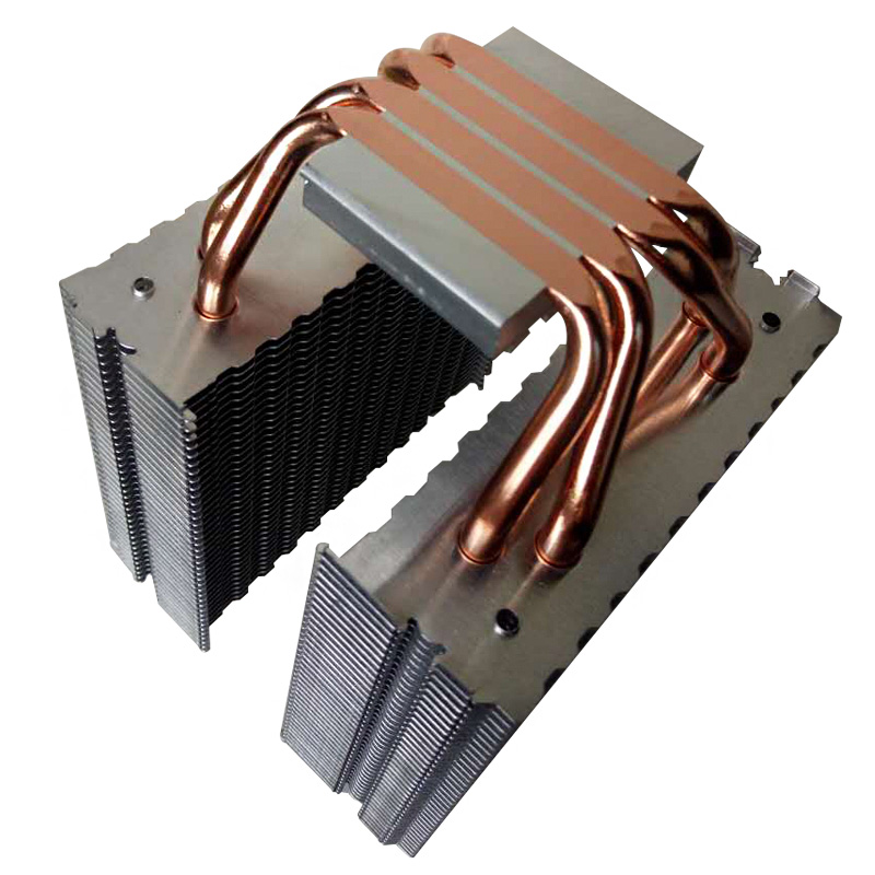 DIY电子制冷半导体散热器制冷片铜管散热器CPU散热器降温器双塔器