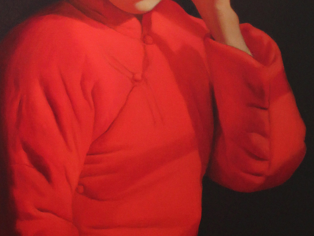 彭中杰 《新娘》 布面油画