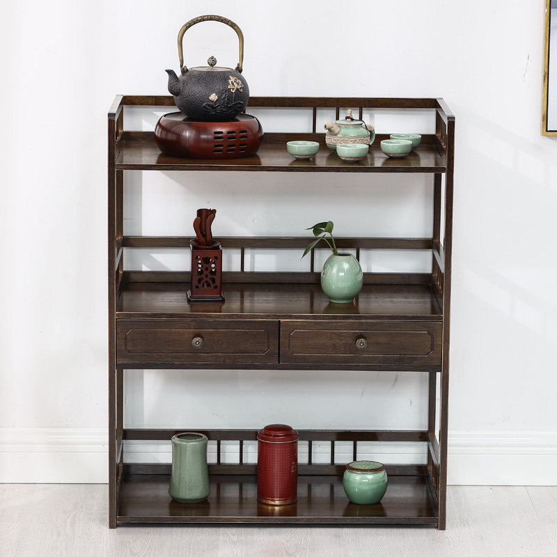 茶水架沙发边几茶边柜餐边柜茶水茶叶架茶水台角几桌茶具置物架子