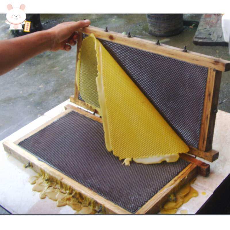水泥巢础机养蜜蜂工具新型巢础机手压中蜂峰具蜜蜂筑巢工具