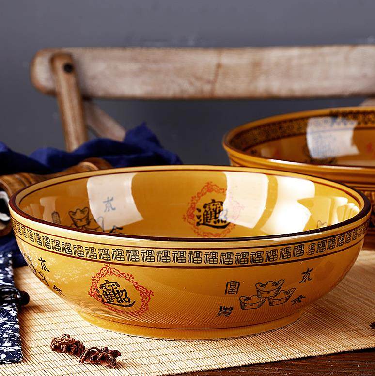 水煮鱼陶瓷盆水煮鱼大碗酸菜鱼盆网红大碗商用水煮肉片大碗酒店