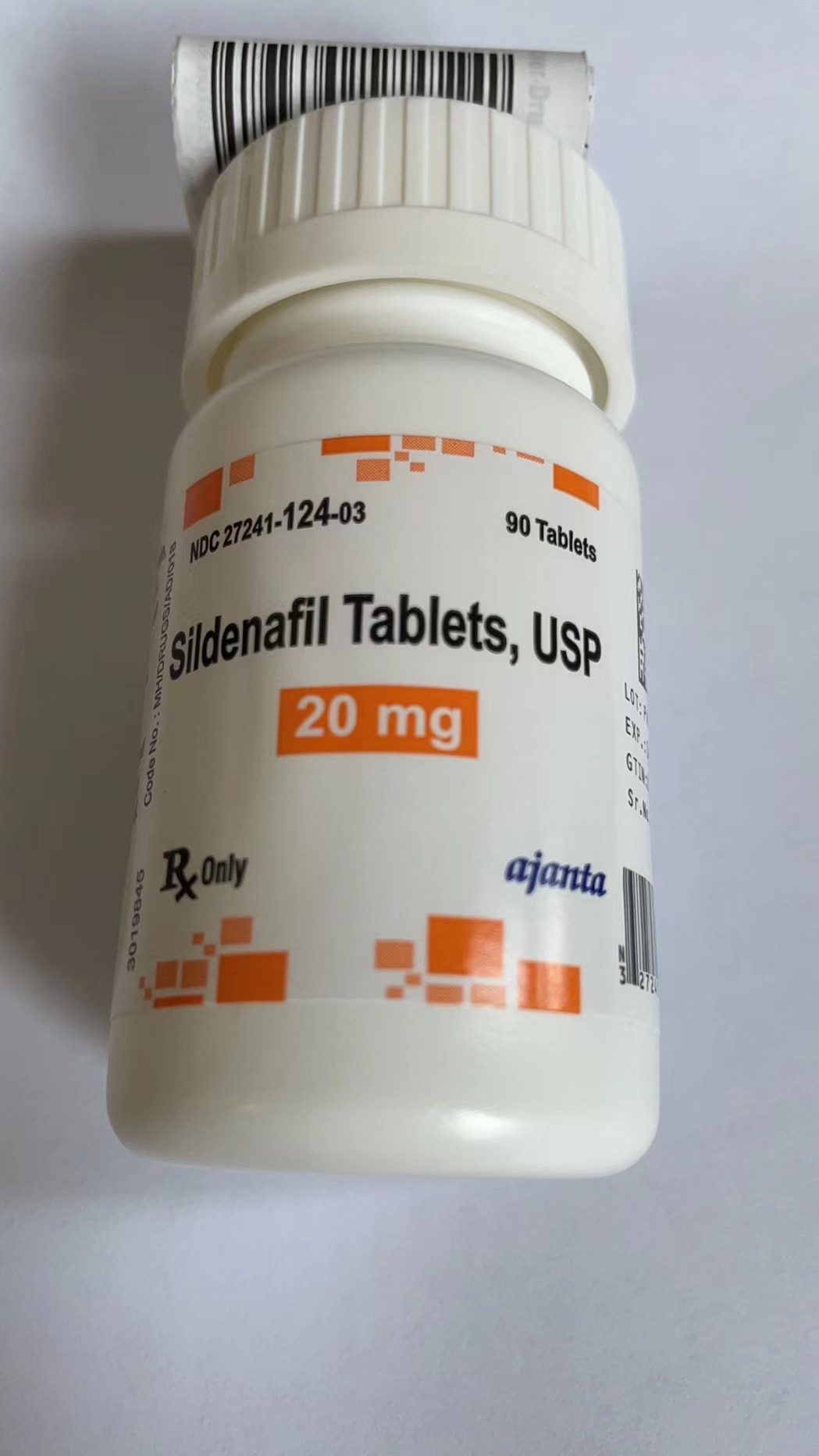 美国原产 宠物犬猫肺动脉高压心脏返流西地那非 sildenafil 20mg