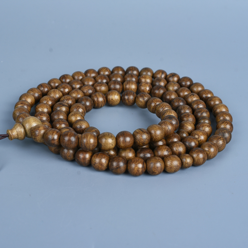 【圆珠手串】马来ok沉香精美圆珠手串8mm 15g 送礼收藏 byt142