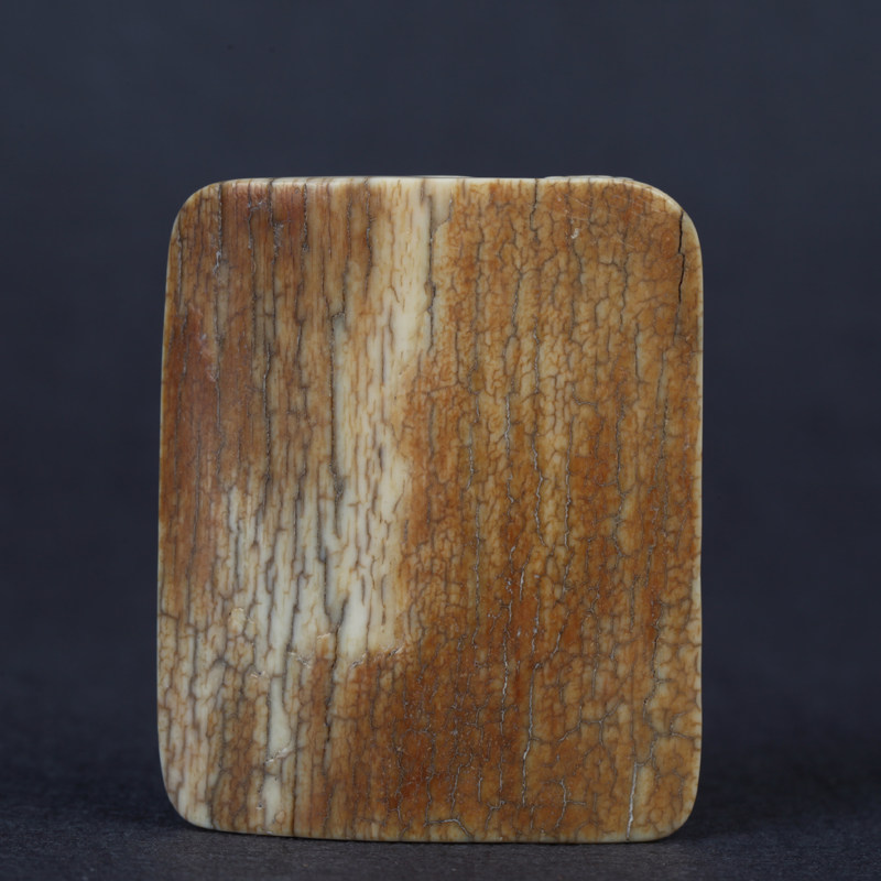 【刘海戏金蟾】天然西伯利亚猛犸牙 牙质上等 送礼收藏