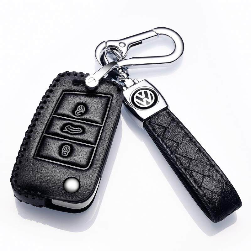大众途岳钥匙套汽车钥匙扣高档包2021款新途岳专用20款真皮全包女