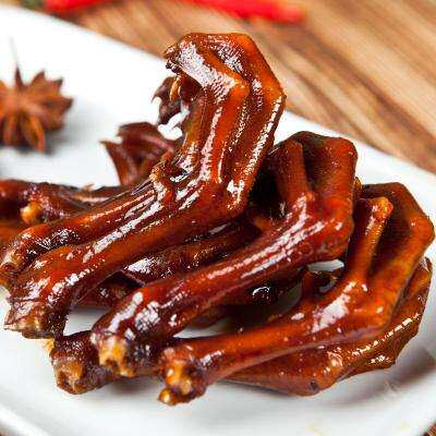 鸭掌鸭爪 零食 香辣批发