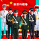 儿童升旗手服装升国旗班仪仗队中小学生国旗护卫队礼服乐鼓队服装