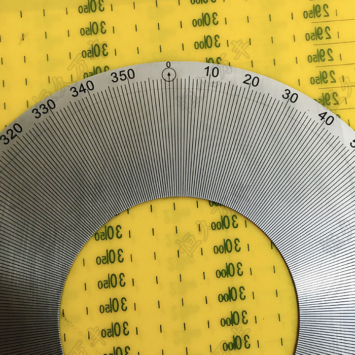 刻度盘手轮刻度盘圆形360度角度圆盘220x100x1 b012直销 机械量具