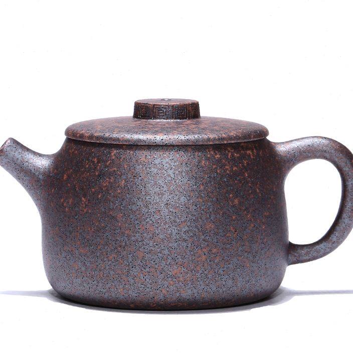 宜兴紫砂壶纯全手工茶壶名家王德明柴烧壶窑变壶原矿老段泥树轮壶