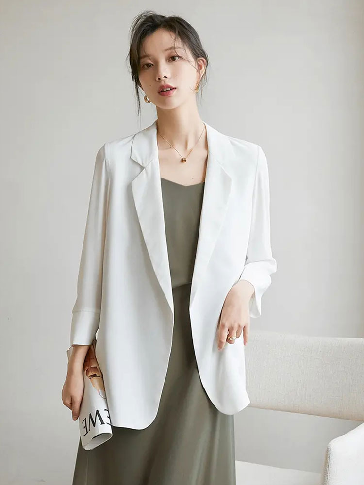 小西装女七分袖夏季