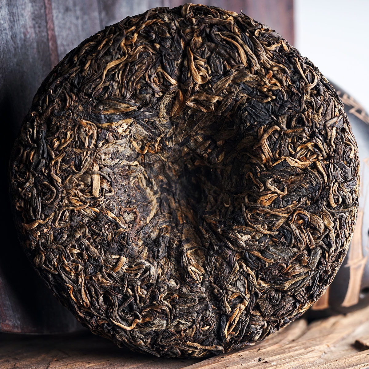 2片 02年何仕华景迈千年古树茶200g生茶