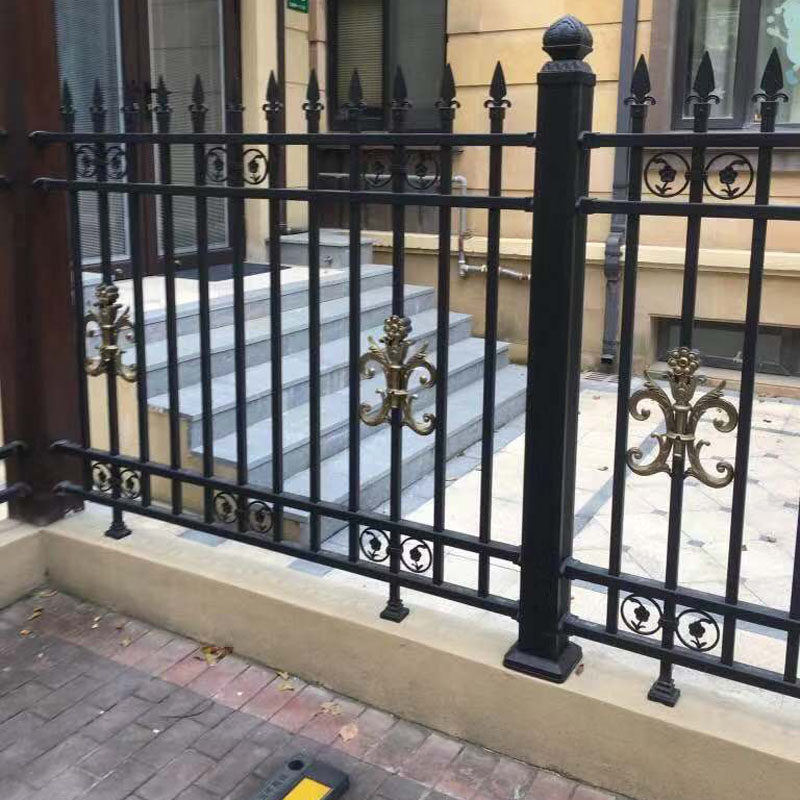 上海别墅围墙护栏户外庭院高档铝合金围栏栅栏杆欧式阳台铝艺护栏