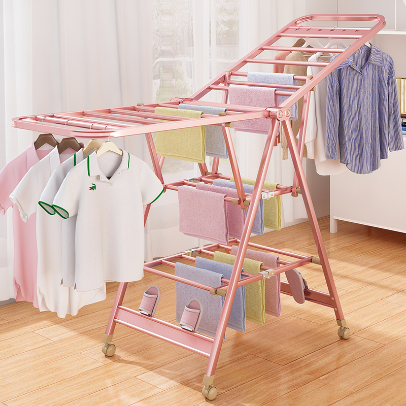 aluminium alloy Clothes hanger to ground fold indoor outdoor balcony household baby Cool clothes rod quilt Artifactin the Storage consolidation , Wash clothing/Sun/Care Products , Landmark/Lift drying racks category - from Buy2taobao.com to provide professional Taobao agent buy service