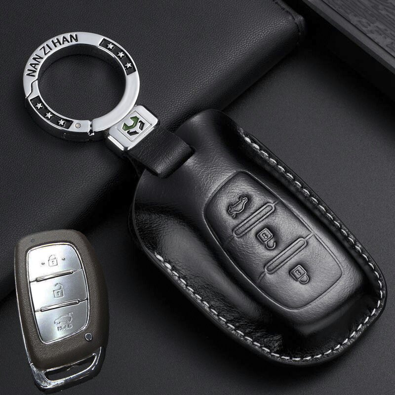 适用于现代2020款新ix35ix25钥匙套真皮胜达领动菲斯塔名图钥匙包