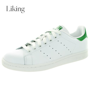 prada larry smith adidas 阿迪達斯女士休閑舒適便鞋 Stan Smith Originals 休閑平 prada和armani