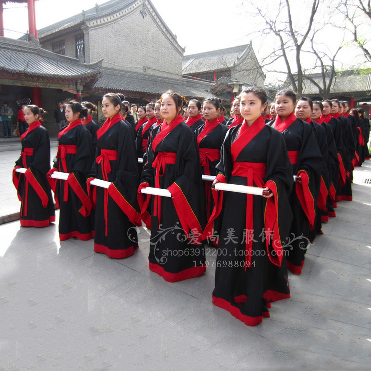 lease ancient costume Hanfu Women's wear Nation Qu garment Dark clothing stage costume For Students Confucius Institutein the Women's clothing/Boutique , Costume/National costume/Stage costumes , National costume/Costumes category - from Buy2taobao.com to provide professional Taobao agent buy service
