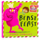 怪兽大餐 英文原版绘本 Beast Feast 获奖作家插画家Emma Yarlett 儿童想象力培养 信件书 趣味亲子互动翻翻书 启蒙认知故事书精装