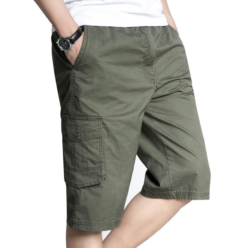 young man 7 shorts pants summer cotton elastic waist bag在類目 男裝, 休閒褲中 - 來自Buy2taobao.com提供專業的淘寶代購服務