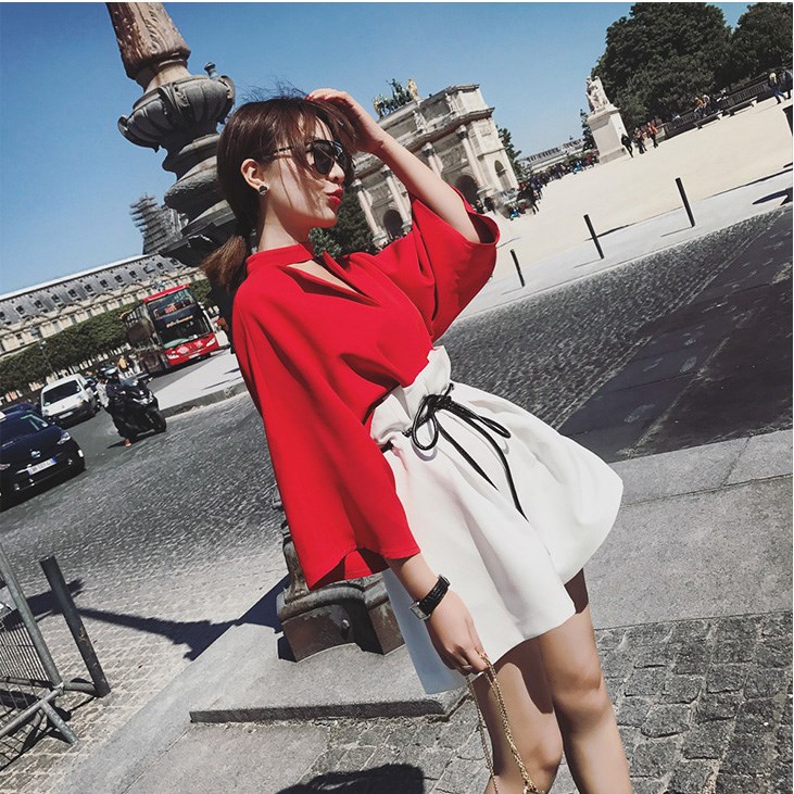 大码女装微胖mm洋气套装女200斤胖妹妹夏装时尚T恤阔腿短裤两件套在类目 女装/女士精品, 大码女装中 - 来自Buy2taobao.com提供专业的淘宝代购服务